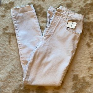 White free people distressed jeans